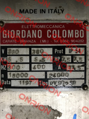 0607198 GIORDANO COLOMBO