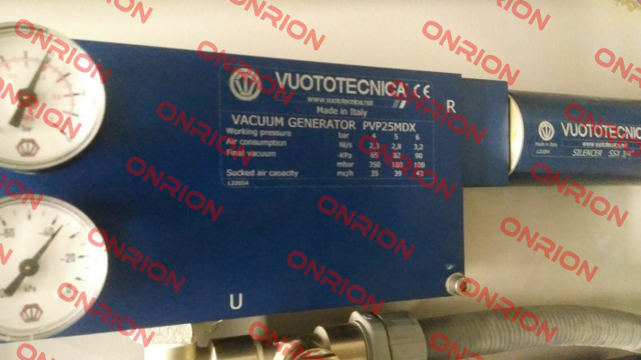 PVP25MDX Vuototecnica