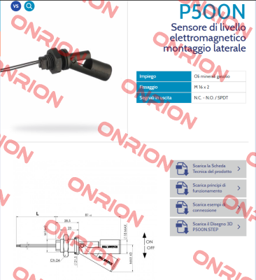 ELP500AC8AL05A Euroswitch