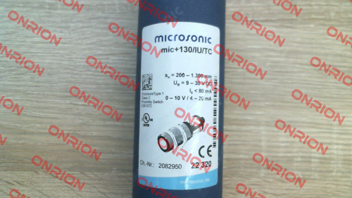 p/n: 22320, Type: mic+130/IU/TC Microsonic