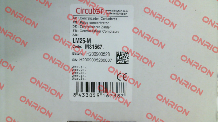 LM25-M Circutor