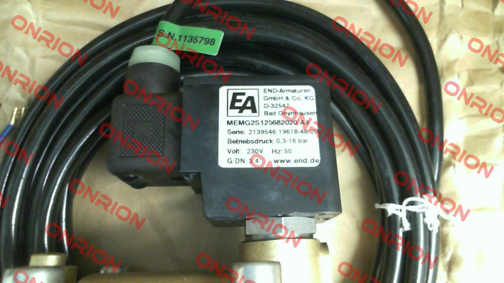 MEMG2S125682020/AX End Armaturen