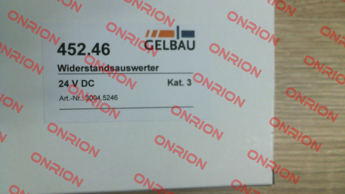 3004.5246 (452.46 Kat. 3) Gelbau