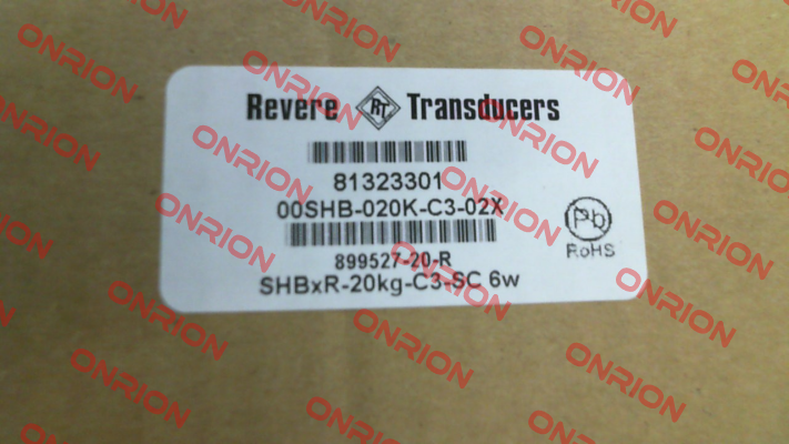 P/N: 03002C3 Type: SHBxR-20kg-C3-SC Revere