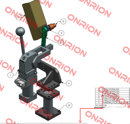 Sensor for Piston VG 40 Z A10 T12  Tünkers