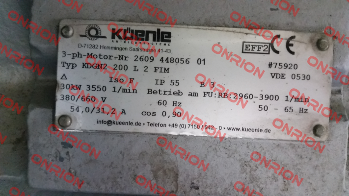 2609 448056 01 OEM  Küenle