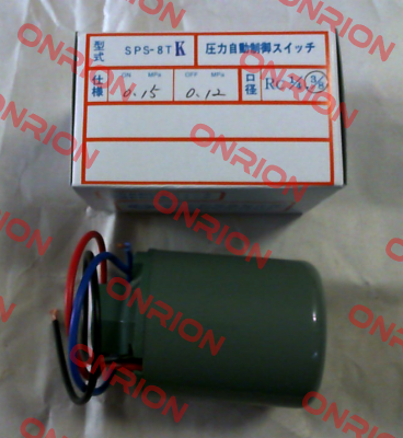 SPS-8TK  ON: 0.15  OFF: 0.12MPa Sanwa Denki