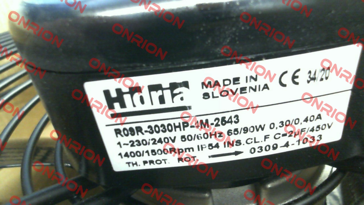 R09R-3030HP-4M-2543 Hidria