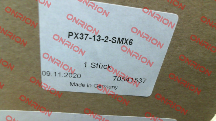 P/N: 70541537, Type: PX37-13-2-SMX6 MAHLE