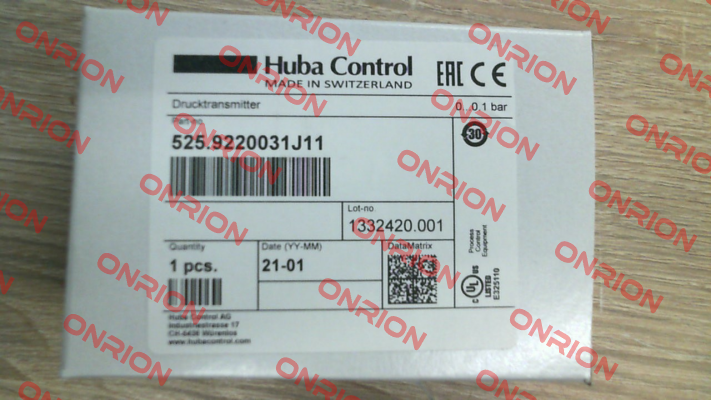 525-922-00-3-1-j11 Huba Control