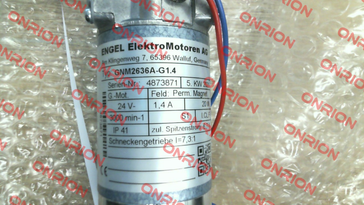 GNM2636A−G1.4 Engel Motor