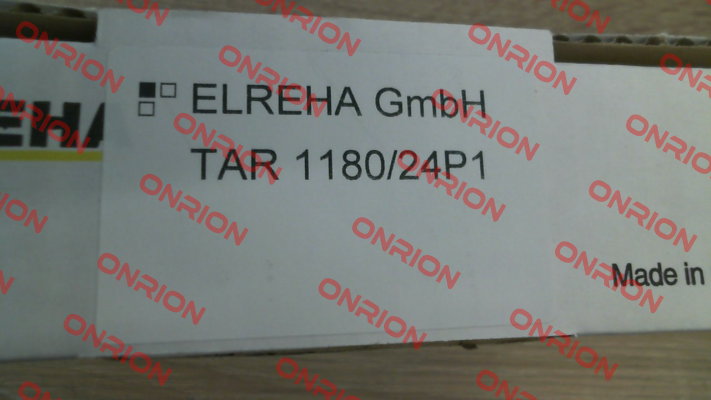 TAR 1180/24 P1 Elreha