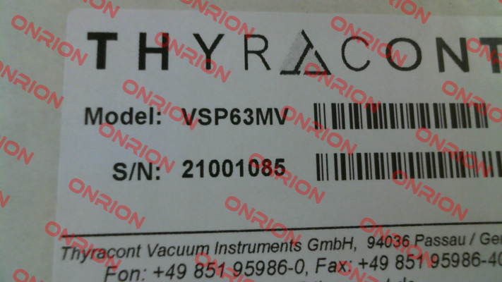 VSP63MV Thyracont