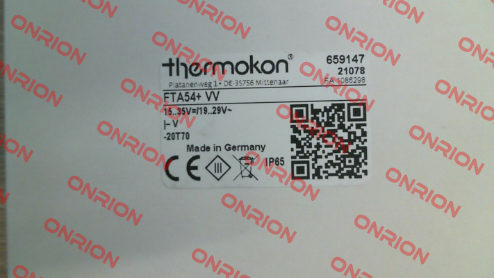 FTA54+ VV / 659147 Thermokon