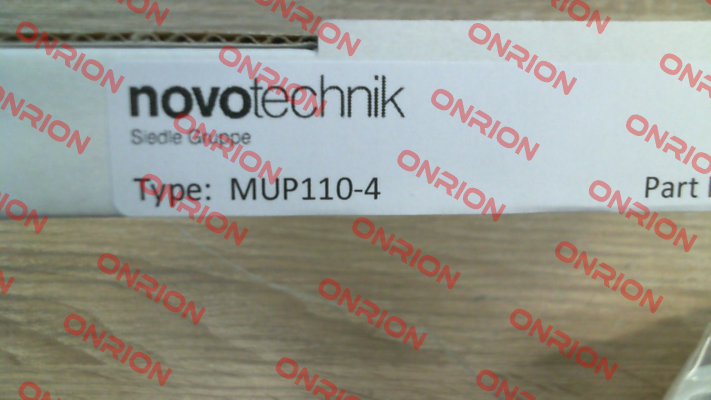 Type: MUP-110-4 Novotechnik