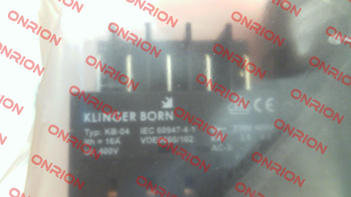 K100/Uc:400V-4s/P (0098.1010) Klinger Born