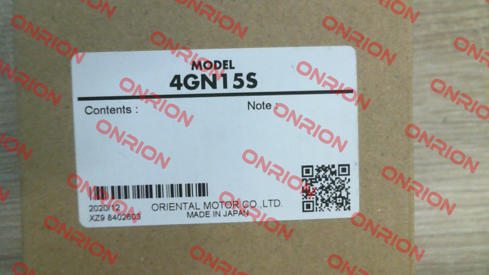 4GN15S Oriental Motor