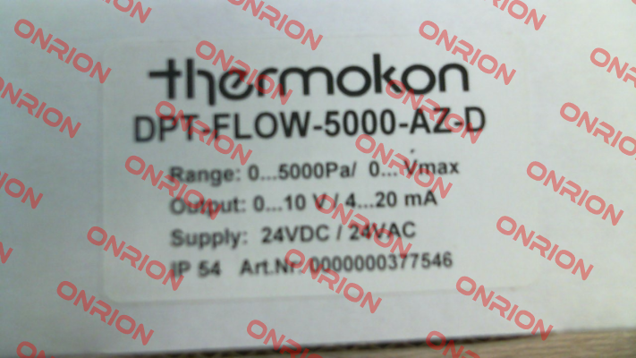 DPT Flow 5000 LCD Thermokon