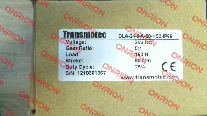 16024201 / DLA-24-5-A-50-HS2-IP65 Transmotec