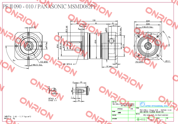 90090PEII090-010 Apex Dynamics