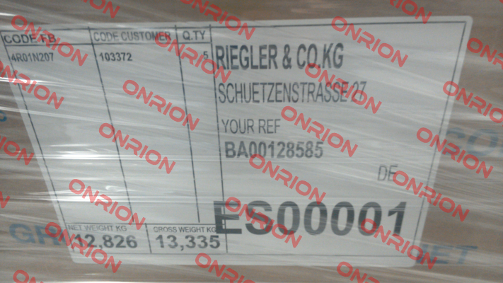 103372 Type: 1084 FL Riegler