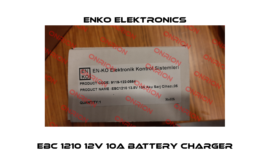 EBC 1210 12V 10A Battery Charger ENKO Elektronics