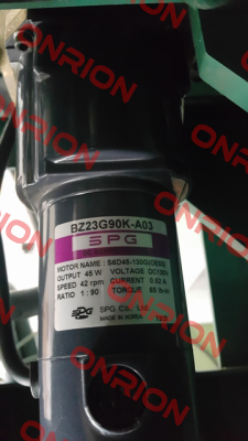 BZ23G90K-A03 Spg Motor