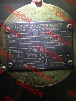  J5040B130C12-1200000  VAF Instruments