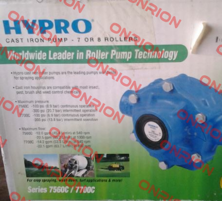 7560C Hypro Pump