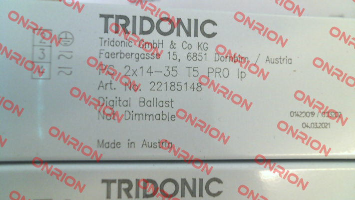 22185148 \ PC 2x14-35 T5 PRO lp Tridonic