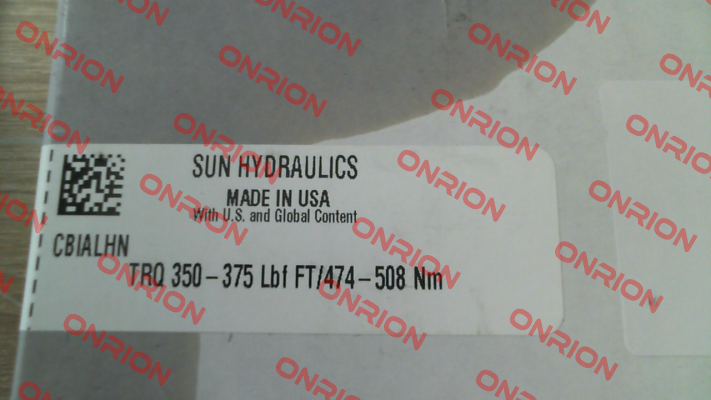 CBIA-LHN Sun Hydraulics