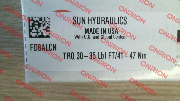 FDBALCN Sun Hydraulics