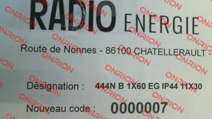 REO444N1B0,06EG Radio Energie