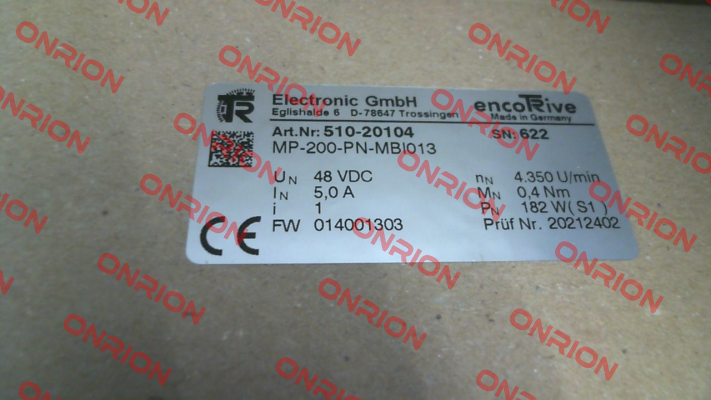 510-20104 TR Electronic