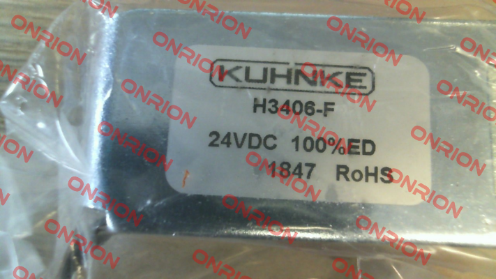 H 3406-F-24VDC 100% ED Kuhnke