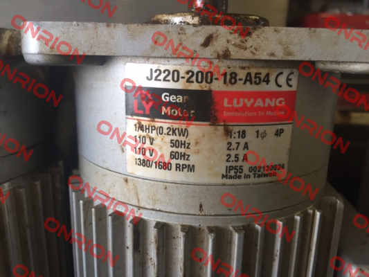 J220-200-18-A54 Luyang Gear Motor