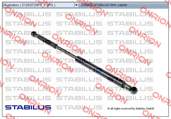 0729PX Stabilus