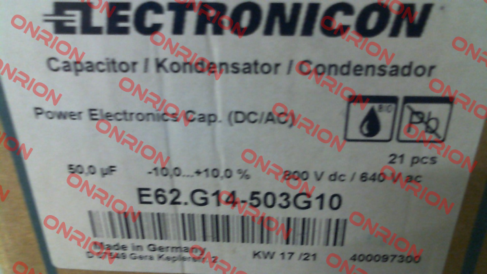 E62.G14-503G10 Electronicon