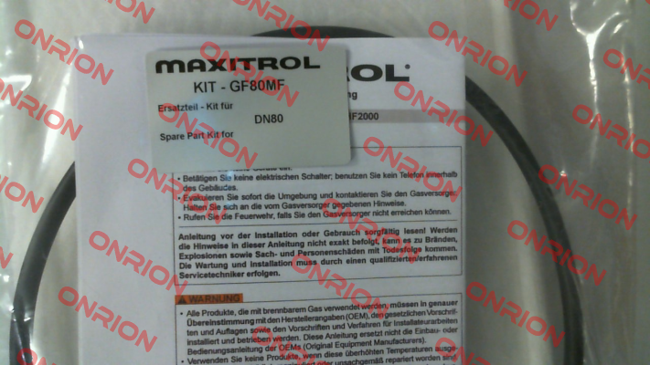 KIT - GF 80 MF Maxitrol