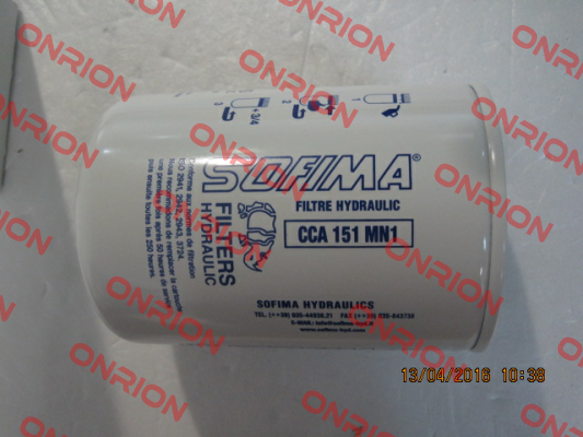 CCA151MN1 Ufi (SOFIMA FILTERS)