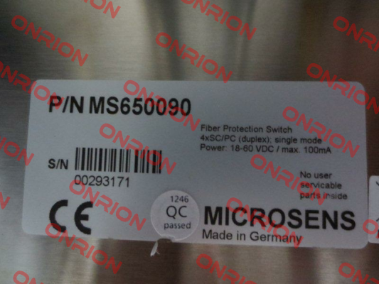 MS650090 MICROSENS