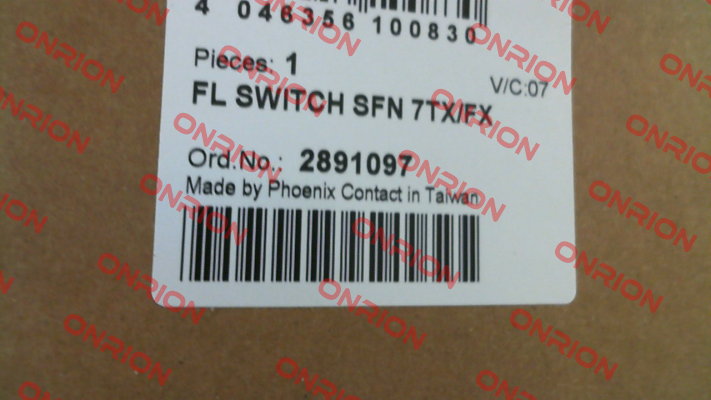 P/N: 2891097 Type: FL SWITCH SFN 7TX/FX Phoenix Contact