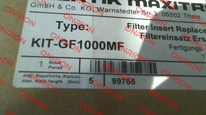 repair kit for GF1000 MF50 Maxitrol