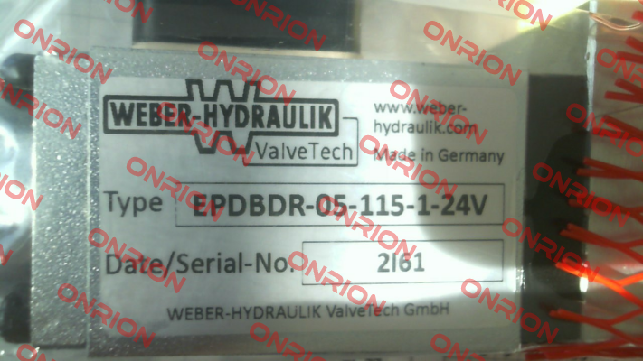 EPDBDR-05-115-1-24V Weber Hydraulik