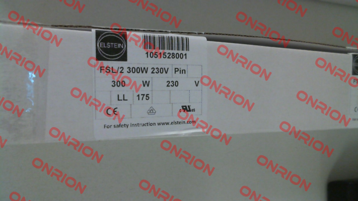 FSL/2 300 W 230 V Elstein