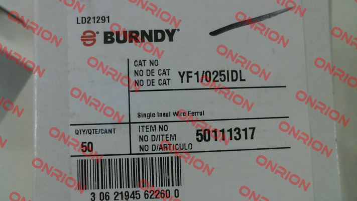 YF1/025IDL Burndy