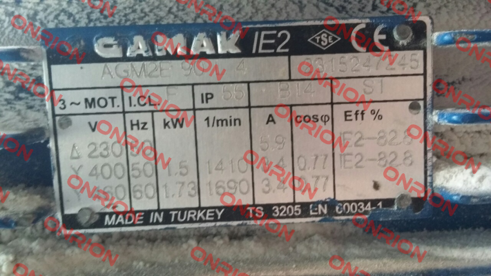 AGM2E-90L/4-(B3-S)  Gamak