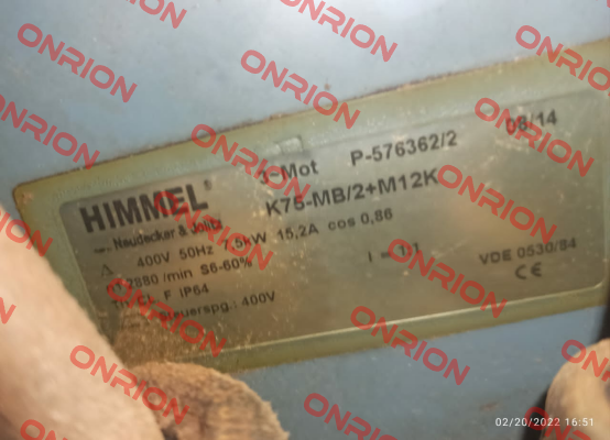 KL75.01-MB/2-M12K M20-RH HIMMEL