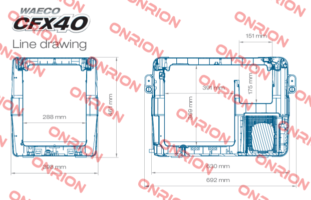 P/N: 9105304048 Type: CFX 40  Waeco