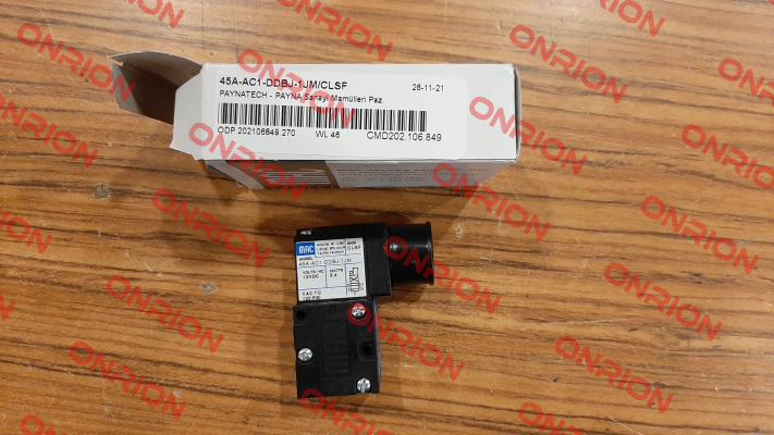 37964 - 45A-AC1-DDBJ-1JM МAC Valves